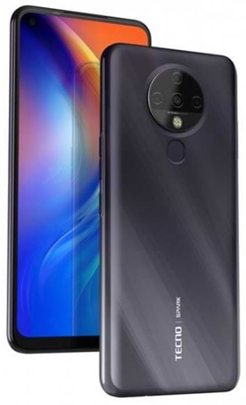 Фото - Смартфон Tecno Spark 6 (KE7) 4/64GB Dual Sim Comet Black