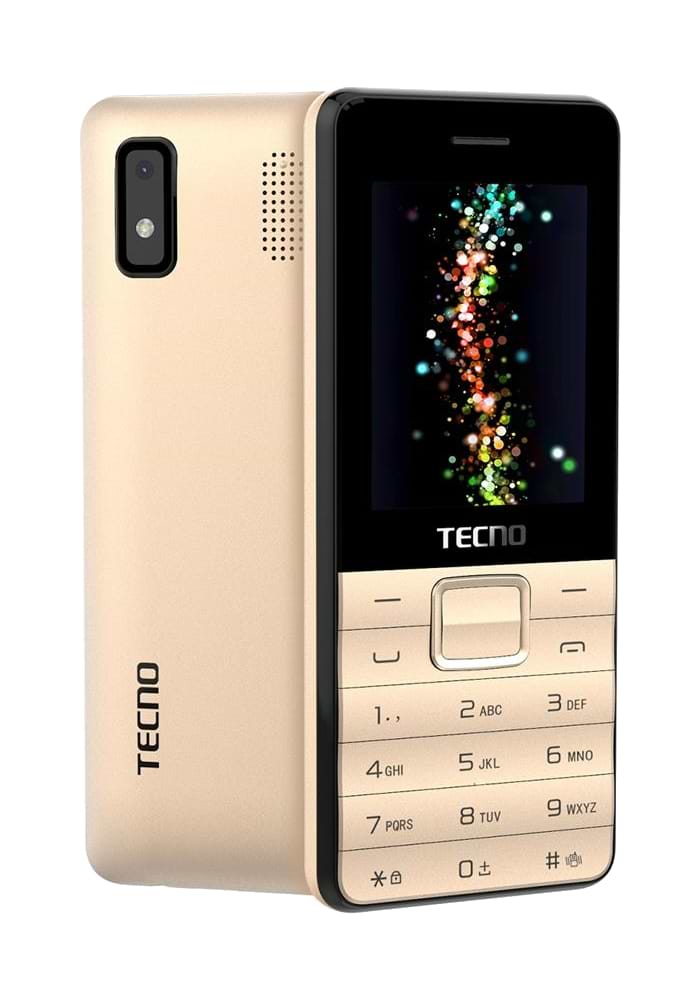 Мобильный телефон Tecno T372 Triple Sim Champagne Gold