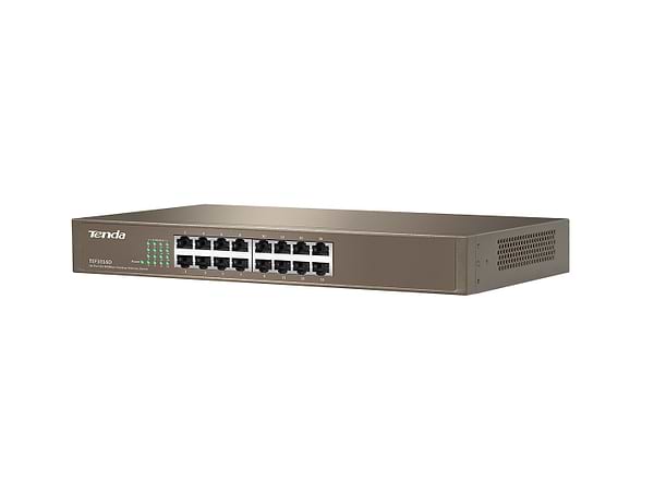 Фото - Коммутатор локальної мережі (Switch) Tenda TEF1016D