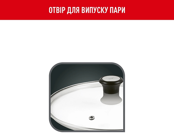Фото - Кришка для посуду Tefal 28097512 24 см