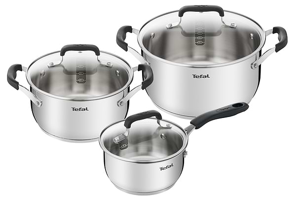 Фото - Набор посуды Tefal E493S674 Cook&Cool 6 пр ковш 16 см, 20/24 см