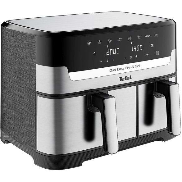 Фото - Мультипечь Tefal Dual Easy Fry EY905D10