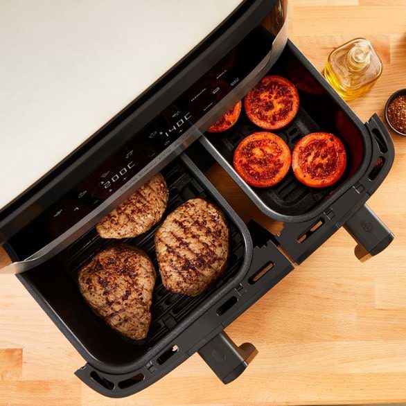 Фото - Мультипечь Tefal Dual Easy Fry EY905D10