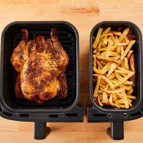 Фото - Мультипечь Tefal Dual Easy Fry EY905D10
