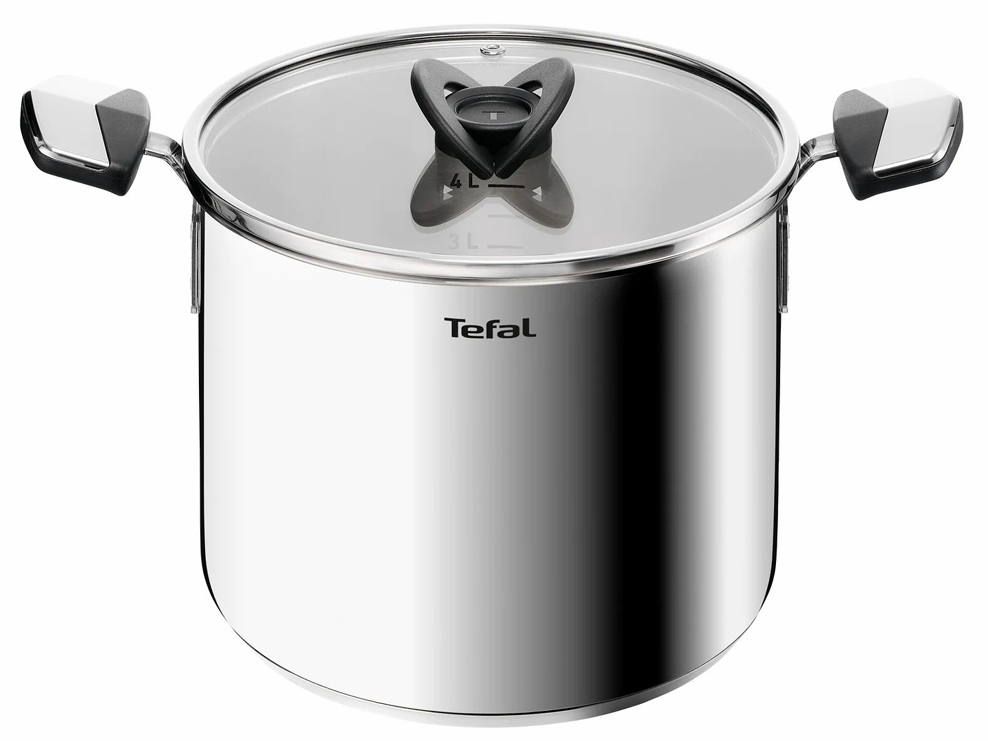 Кастрюля Tefal E3286145 Space+ Emotion+ 22 см (6,4 л) для пасты, с кр.