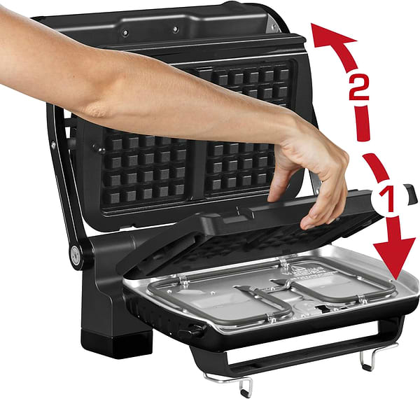Фото - Гриль-барбекю електричний Tefal OptiGrill+ GC716D12