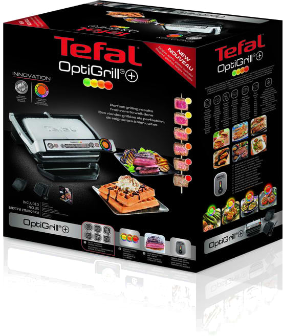 Фото - Гриль-барбекю електричний Tefal OptiGrill+ GC716D12