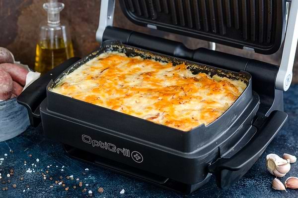 Фото - Гриль-барбекю электрический Tefal GC724D12 Optigrill+ XL