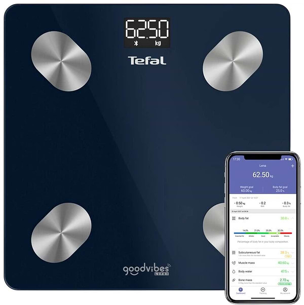 Фото - Комплект техніки Rowenta Фен + Ваги підлогові Rowenta HY5N12E0 BLUMIA + BM9720F0