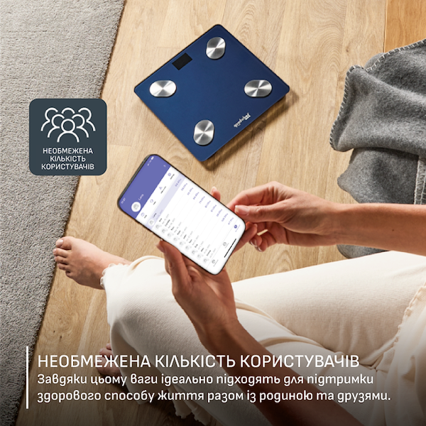 Фото - Комплект техніки Rowenta Фен + Ваги підлогові Rowenta HY5N12E0 BLUMIA + BM9720F0