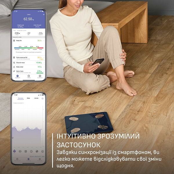 Фото - Комплект техніки Rowenta Фен + Ваги підлогові Rowenta HY5N12E0 BLUMIA + BM9720F0