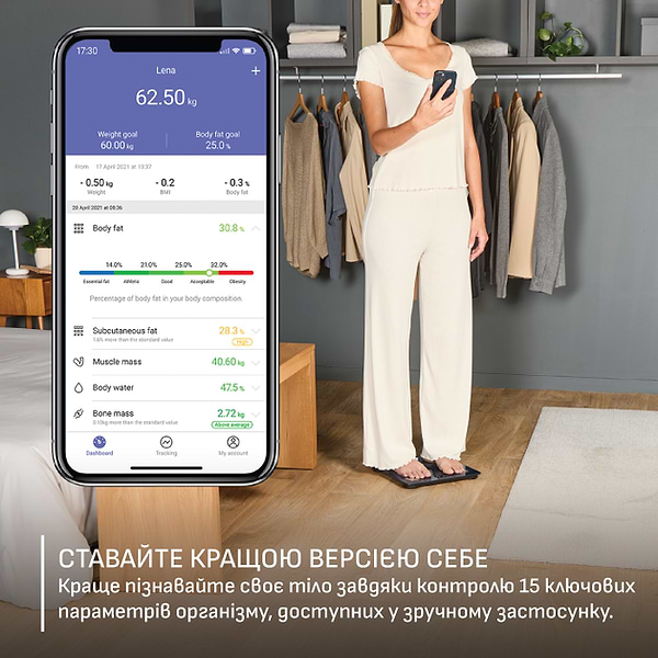 Фото - Комплект техніки Rowenta Фен + Ваги підлогові Rowenta HY5N12E0 BLUMIA + BM9720F0