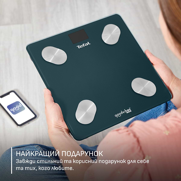 Фото - Комплект техніки Rowenta Фен + Ваги підлогові Rowenta HY5N12E0 BLUMIA + BM9720F0