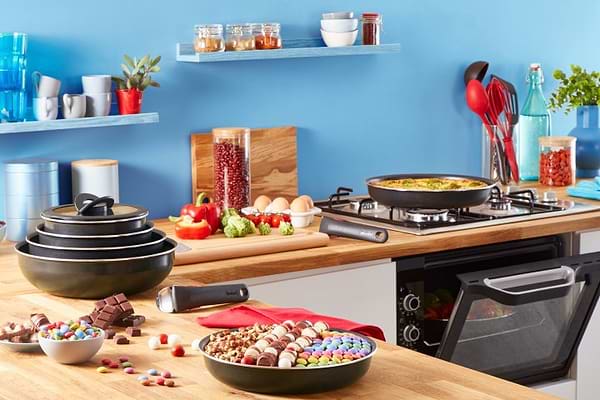 Фото - Набор посуды со съемной ручкой Tefal L1539843 Ingenio Easy Cook & Clean 13 пр.