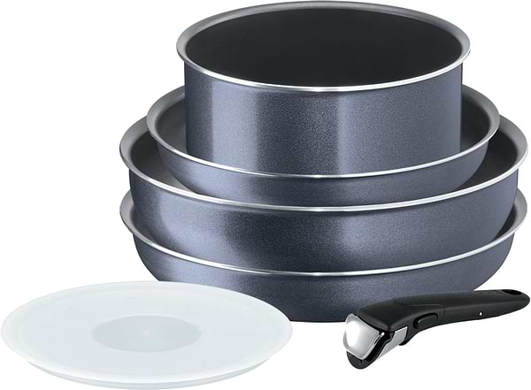 Фото - Набор посуды со съемной ручкой Tefal L2319552 Ingenio Elegance 6 пр.