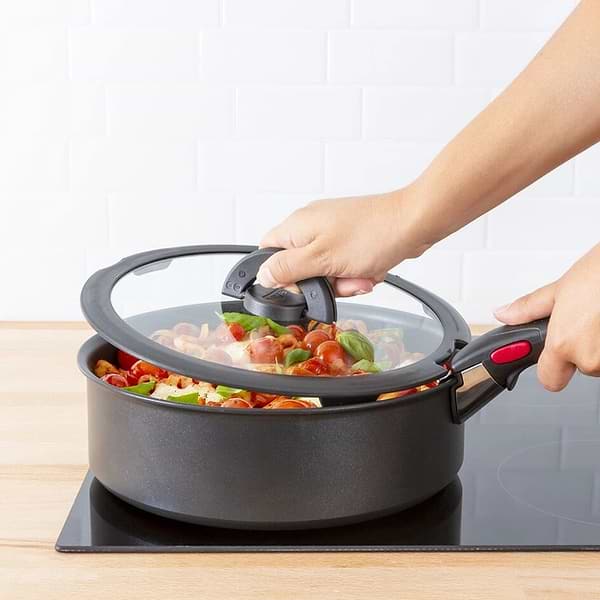Фото - Крышка для посуды со съемной ручкой Tefal L9846353 Ingenio 20 см