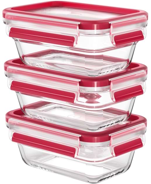 Набір ємностей для зберігання Tefal N1051110 Master Seal 3 шт (0,45 л) - Фото 1