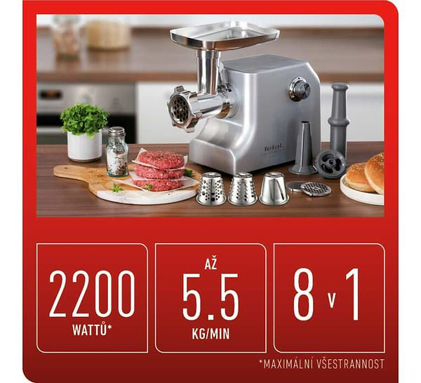 Фото - Мясорубка Tefal NE858D38