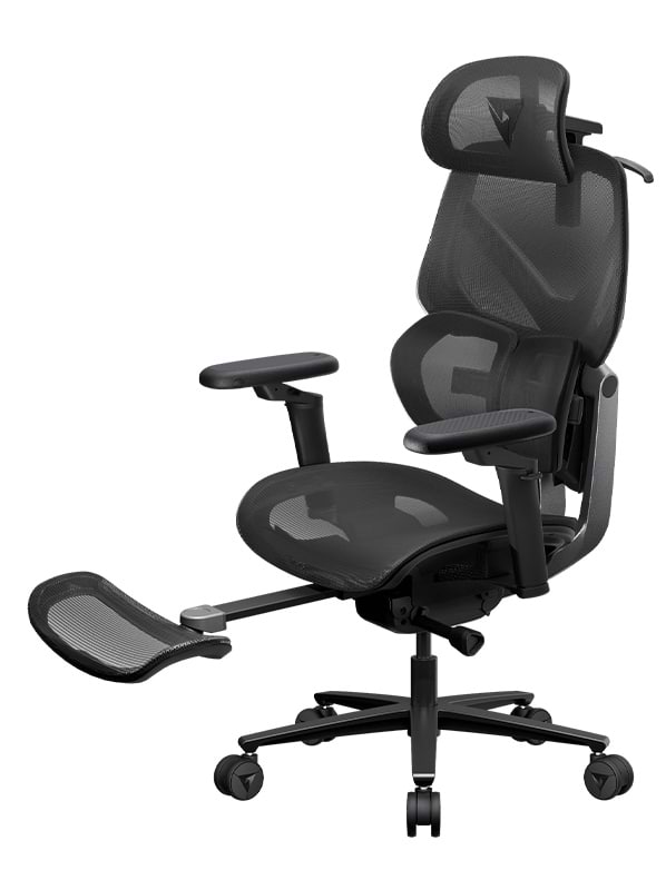 Крісло для геймерів TX3 Flex Pro Footrest Mesh Black (TEGC-3089101.11)