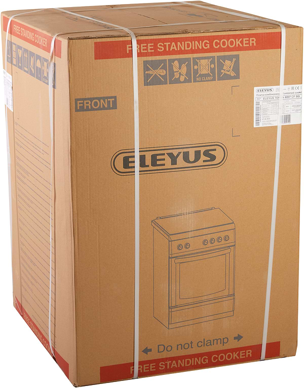 Фото - Плита газовая ELEYUS TEKNA 6007 CF IS+GR