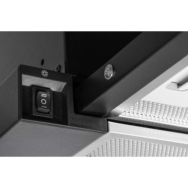 Фото - Вытяжка встраиваемая GRANADO Telde 603-700 Black Glass