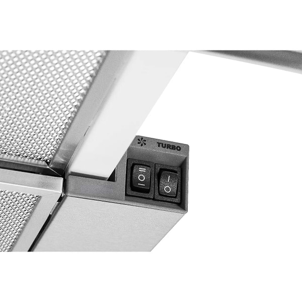 Фото - Вытяжка встраиваемая GRANADO Telde 603-700 Inox Black Glass