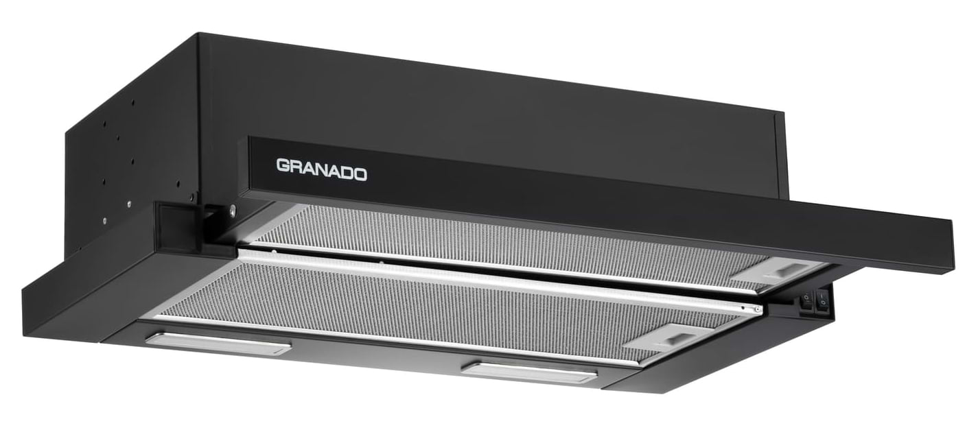 Витяжка вбудована GRANADO Telde 602-450 Black - Фото 1