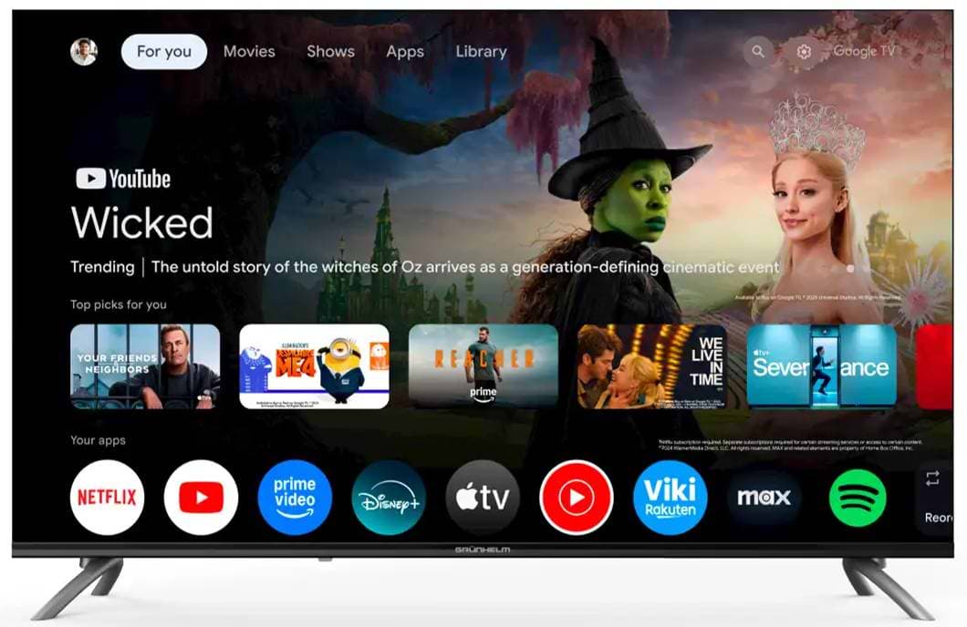 Телевизор Grunhelm 43U550 - Фото 1