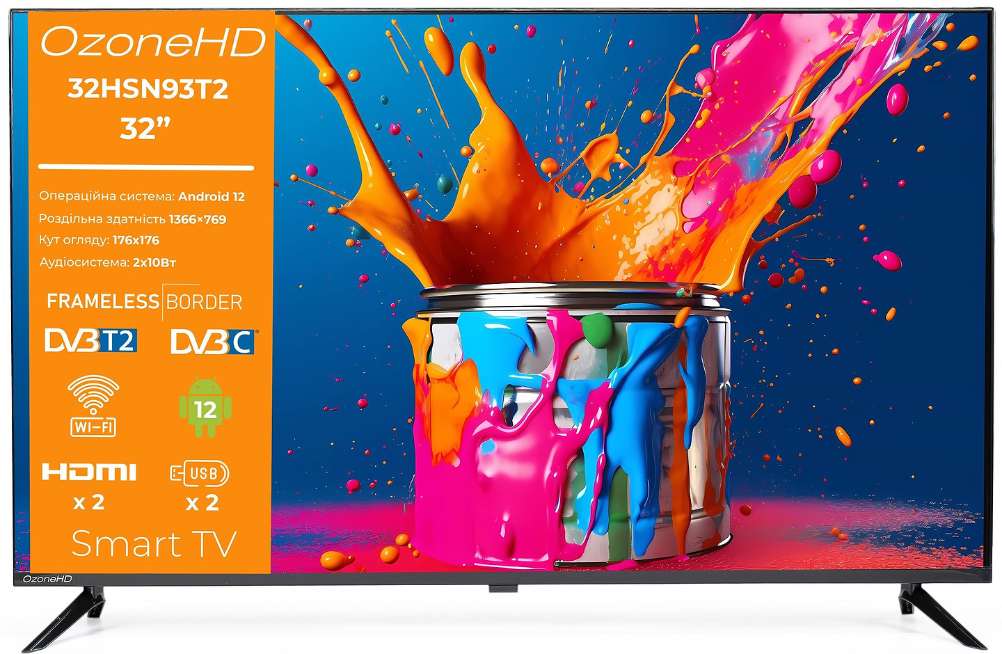 Телевизор Ozone 32HSN93T2 - Фото 1