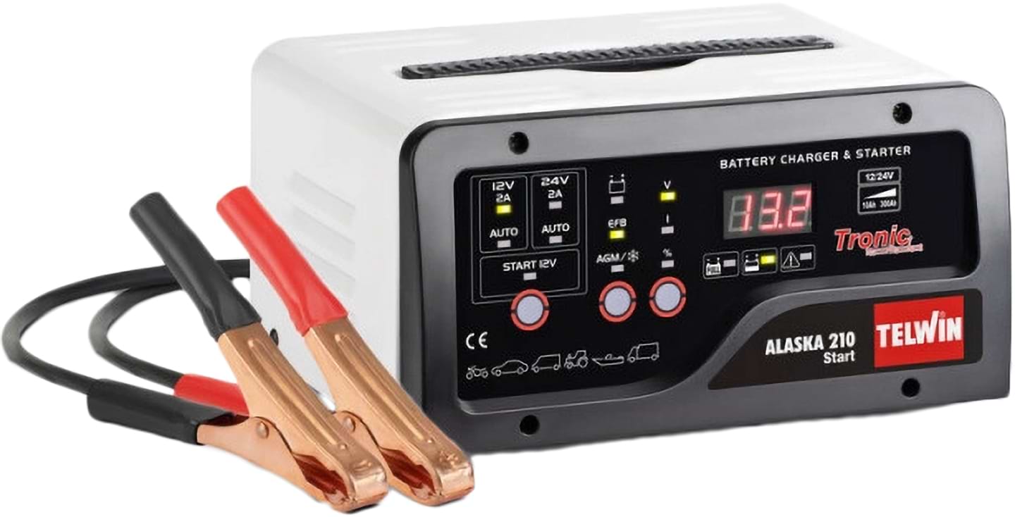 З/П до акумуляторної батареї для електроінструментів Telwin ALASKA 210 START 230V 12-24V (807579)