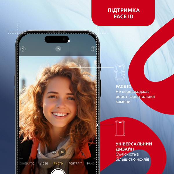 Фото - Захисне скло для смартфону Intaleo з аплікатором MagicBox for  Apple iPhone 16 PLUS (4820266742928)