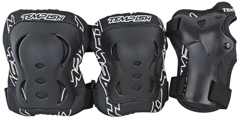 Комплект захисту Tempish FID 3 пар. Black L (1020000713/black/L)
