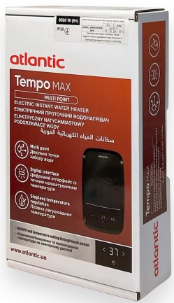 Фото - Водонагреватель проточный Atlantic Tempo Max Multi IECI-SW2C85 MP 8.5 kW