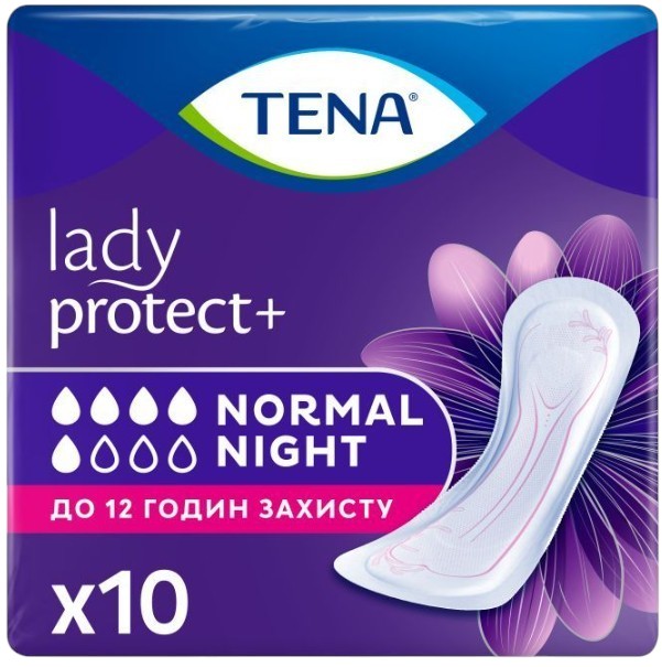 Прокладки урологические для женщин Tena Lady Normal Night 10 (7322541185477)