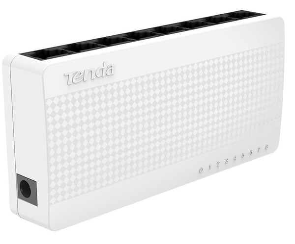 Фото - Комутатор локальної мережі (Switch) Tenda S108