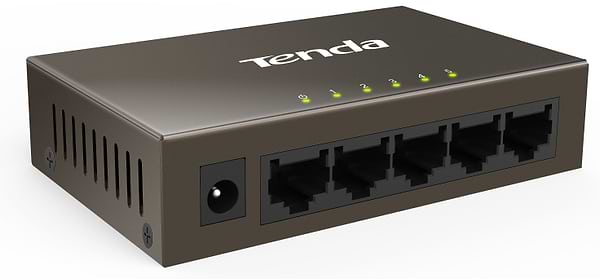 Фото - Коммутатор локальної мережі (Switch) Tenda TEF1005D