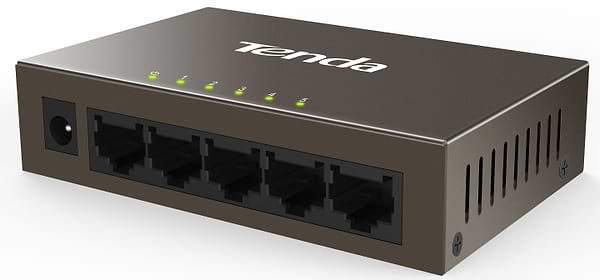 Фото - Коммутатор локальної мережі (Switch) Tenda TEF1005D