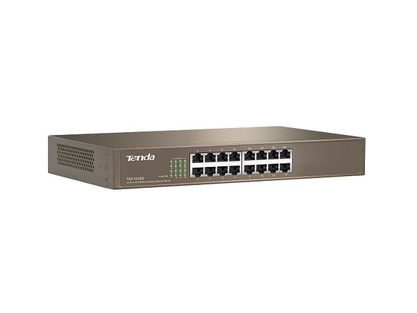Фото - Коммутатор локальної мережі (Switch) Tenda TEF1016D