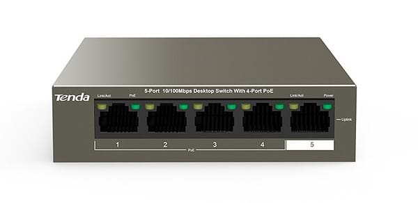 Фото - Коммутатор локальной сети (Switch) Tenda TEF1105P-4-63W