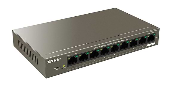Фото - Коммутатор локальної мережі (Switch) Tenda TEF1109P-8-102W