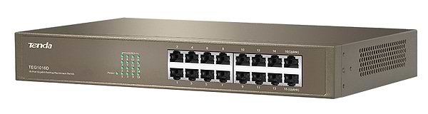 Фото - Комутатор локальної мережі (Switch) Tenda TEG1016D