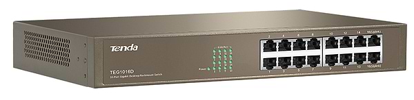 Фото - Комутатор локальної мережі (Switch) Tenda TEG1016D