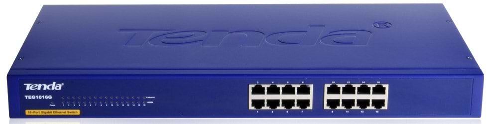 Коммутатор локальной сети (Switch) Tenda TEG1016G - Фото 1