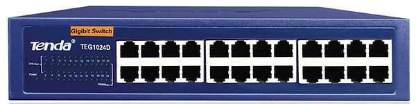 Фото - Комутатор локальної мережі (Switch) Tenda TEG1024D