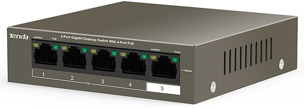 Фото - Коммутатор локальної мережі (Switch) Tenda TEG1105P-4-63W