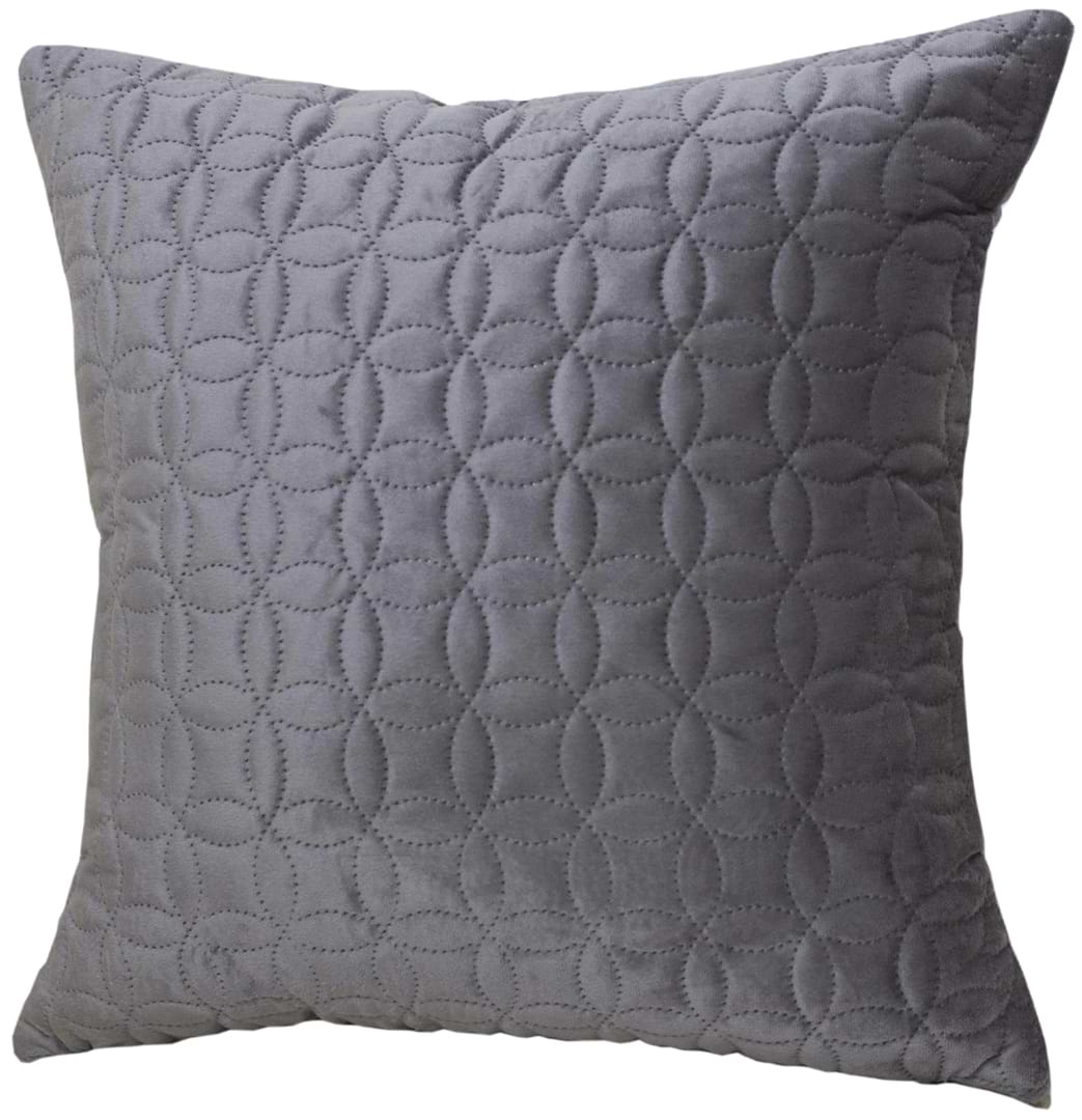 Наволочка ТЕП VELOUR 45x45 см з замком (паяні) (з вішалкою) Сірий/Мозаїка (2-05175_36297)