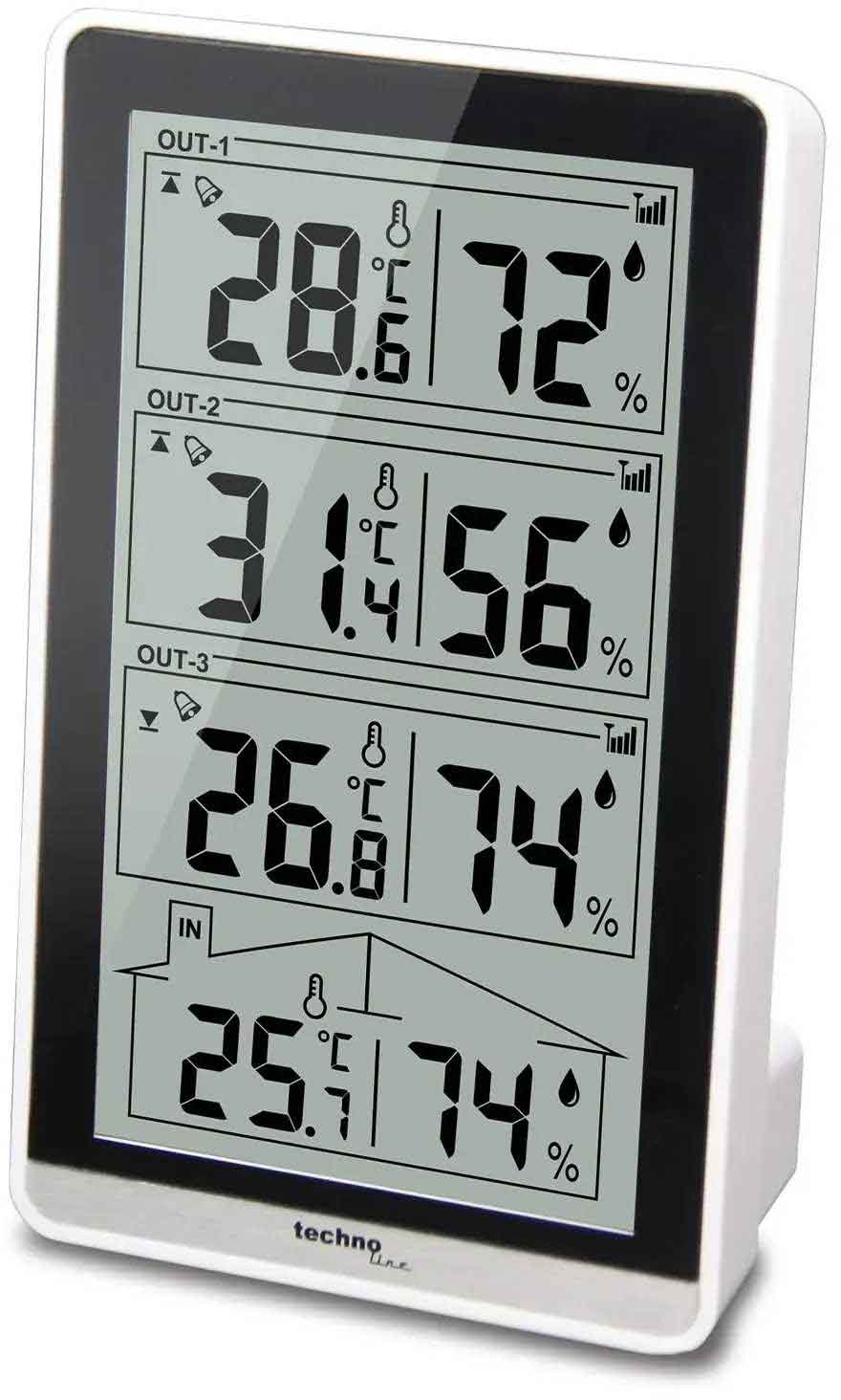 Термогигрометр Technoline WS7060 Black