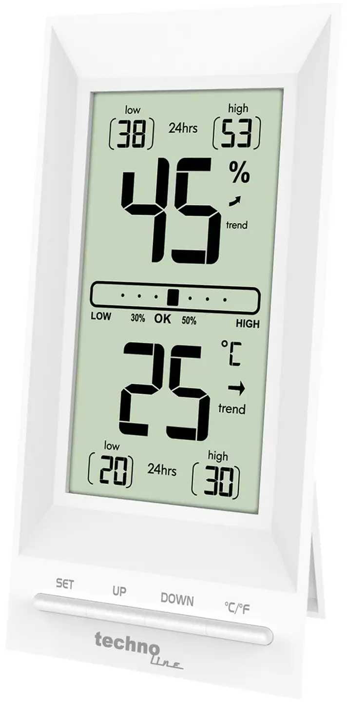 Термогигрометр Technoline WS9129 White