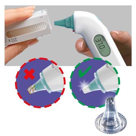 Фото - Термометр Braun IRT3030 Thermoscan 3