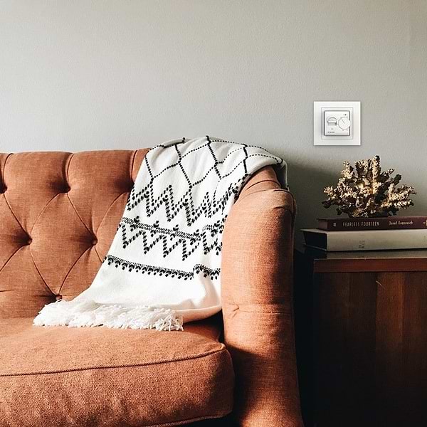 Фото - Терморегулятор Terneo MEX Unic White